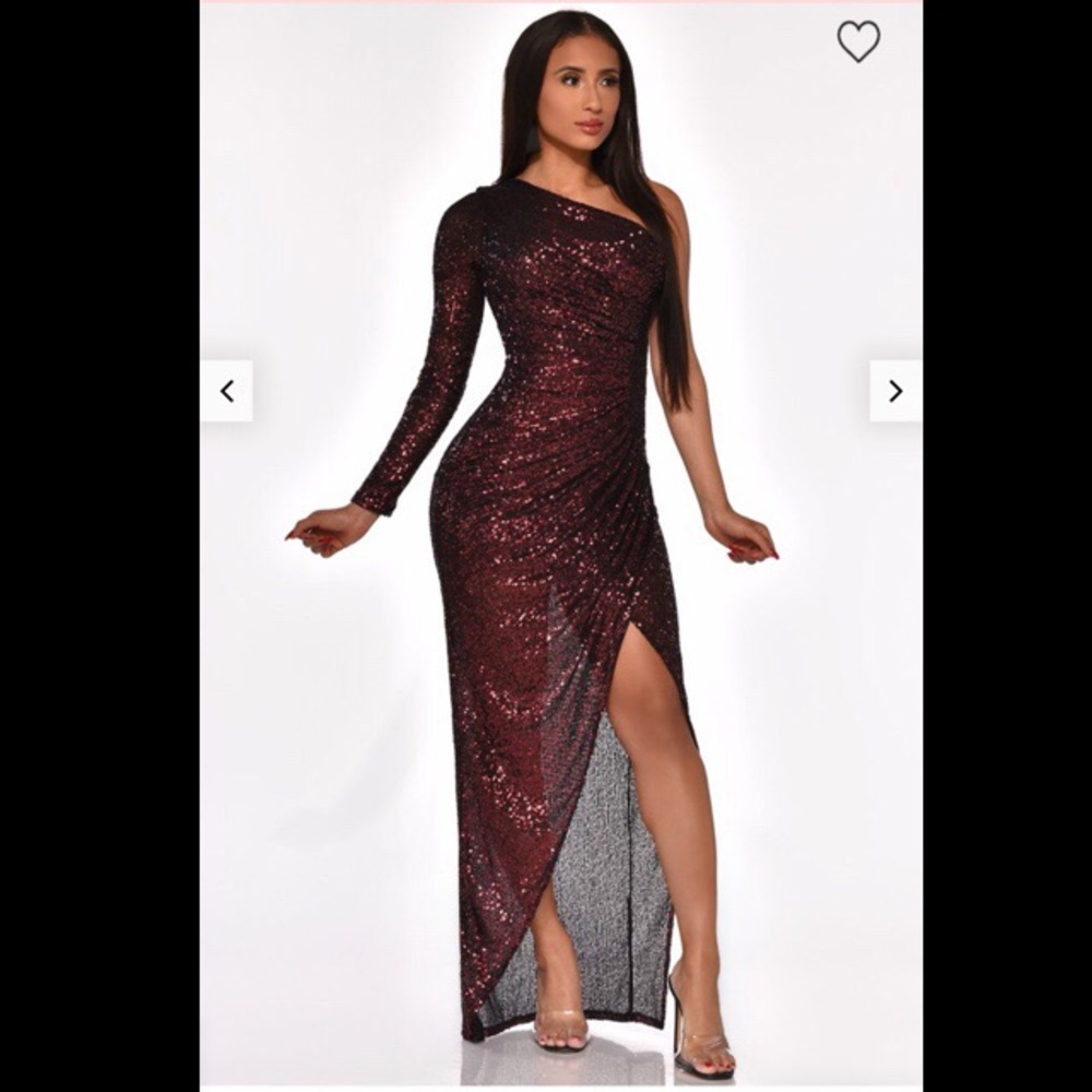 Brand New Burgundy Gown